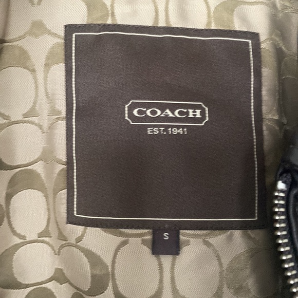 Coach Leather Jacket - Picture 5 of 7